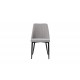  Anton Dining Chair Grey  Fabric